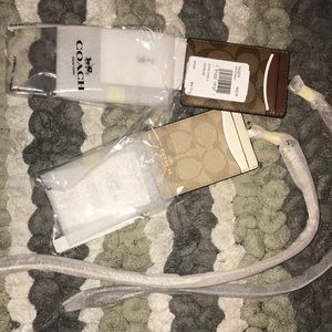 Brand new Coach saddle straps